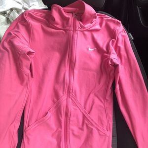 Pink nike zip up!